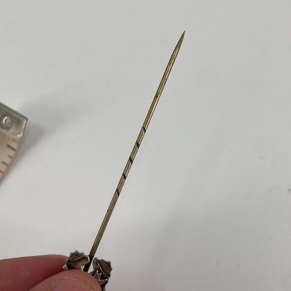 Sterling silver bird lapel pin - Picture 5 of 5